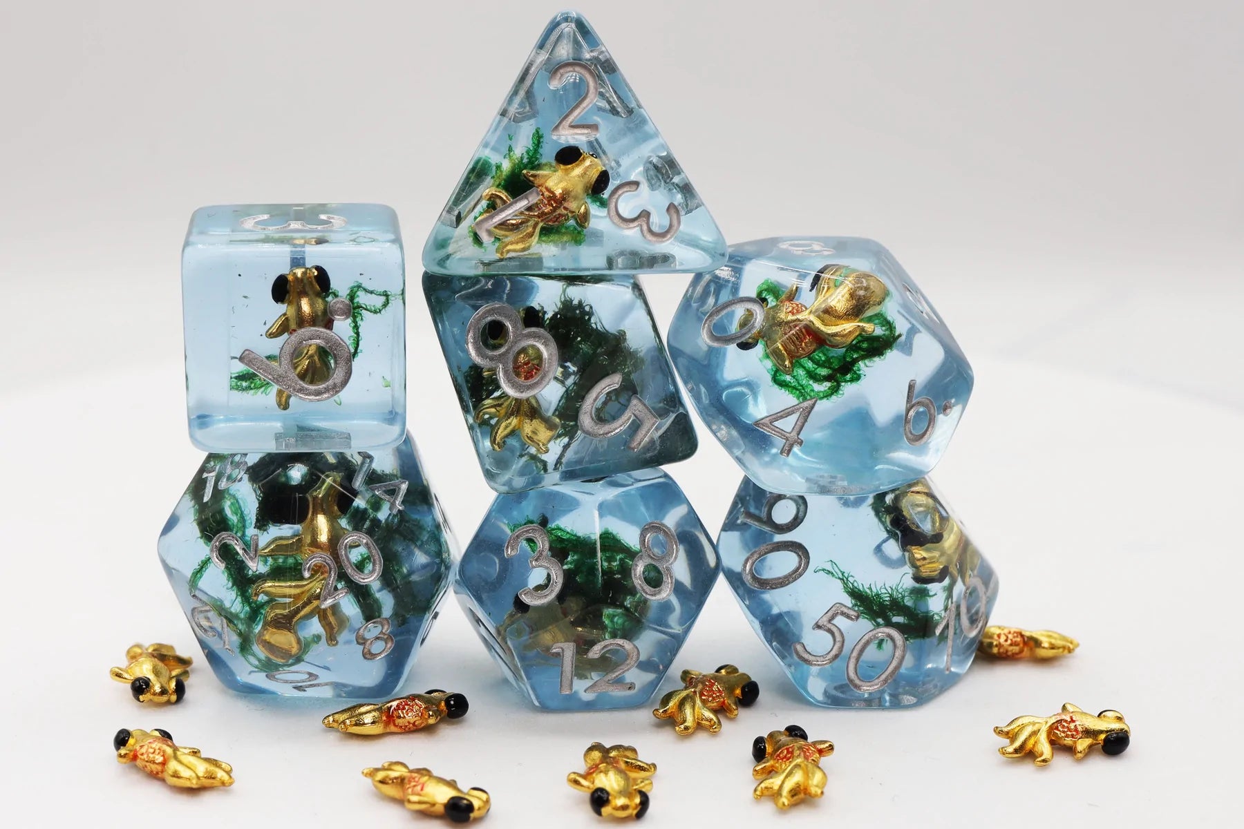 Gold Fish RPG Dice Set | Game Grid - Logan