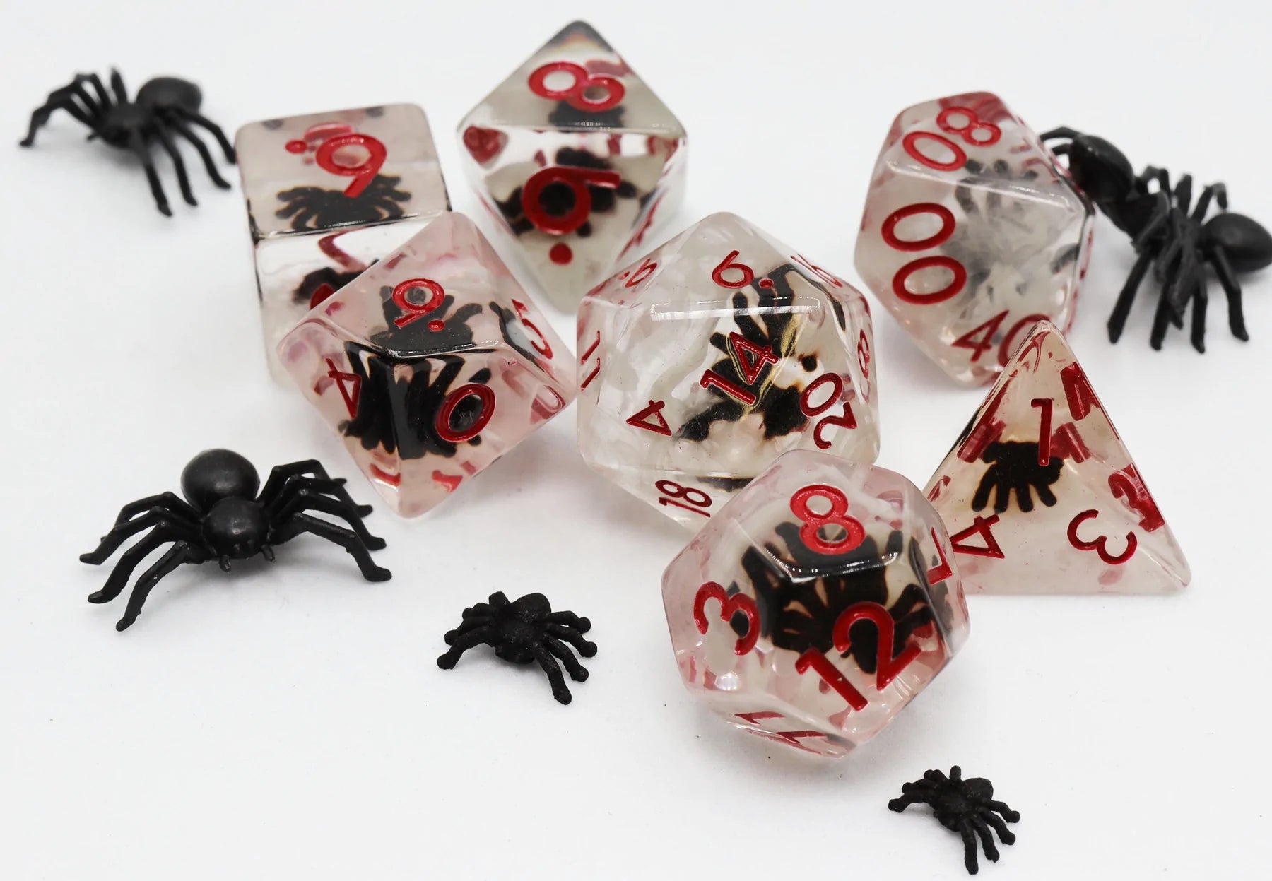 Black Widow RPG Dice Set | Game Grid - Logan