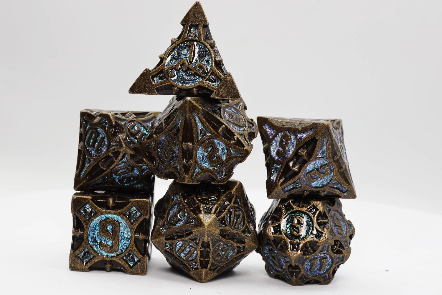 NIGHT SKY ARROW RPG METAL DICE SET | Game Grid - Logan