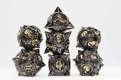 Meteor Storm RPG Metal Dice Set | Game Grid - Logan