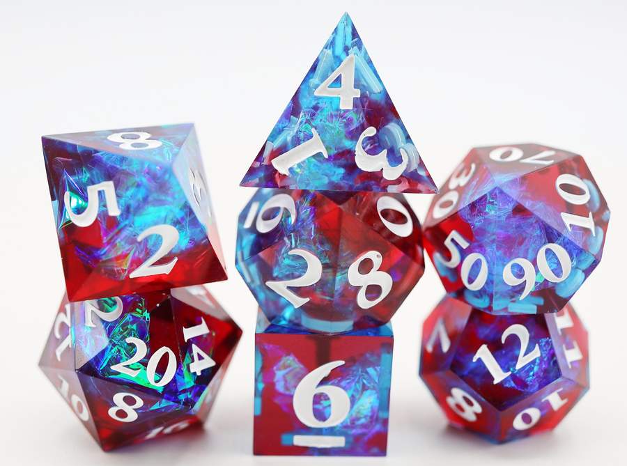 Sharp Edge Frozen Apple RPG Dice Set | Game Grid - Logan