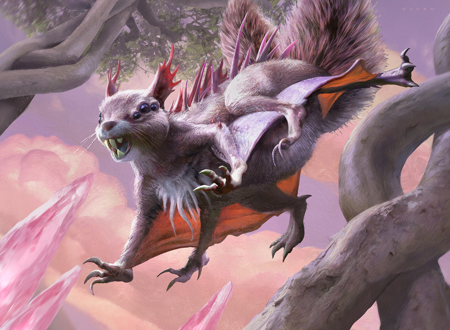 MTG Ikoria Lair of Behemoths Playmat | Game Grid - Logan