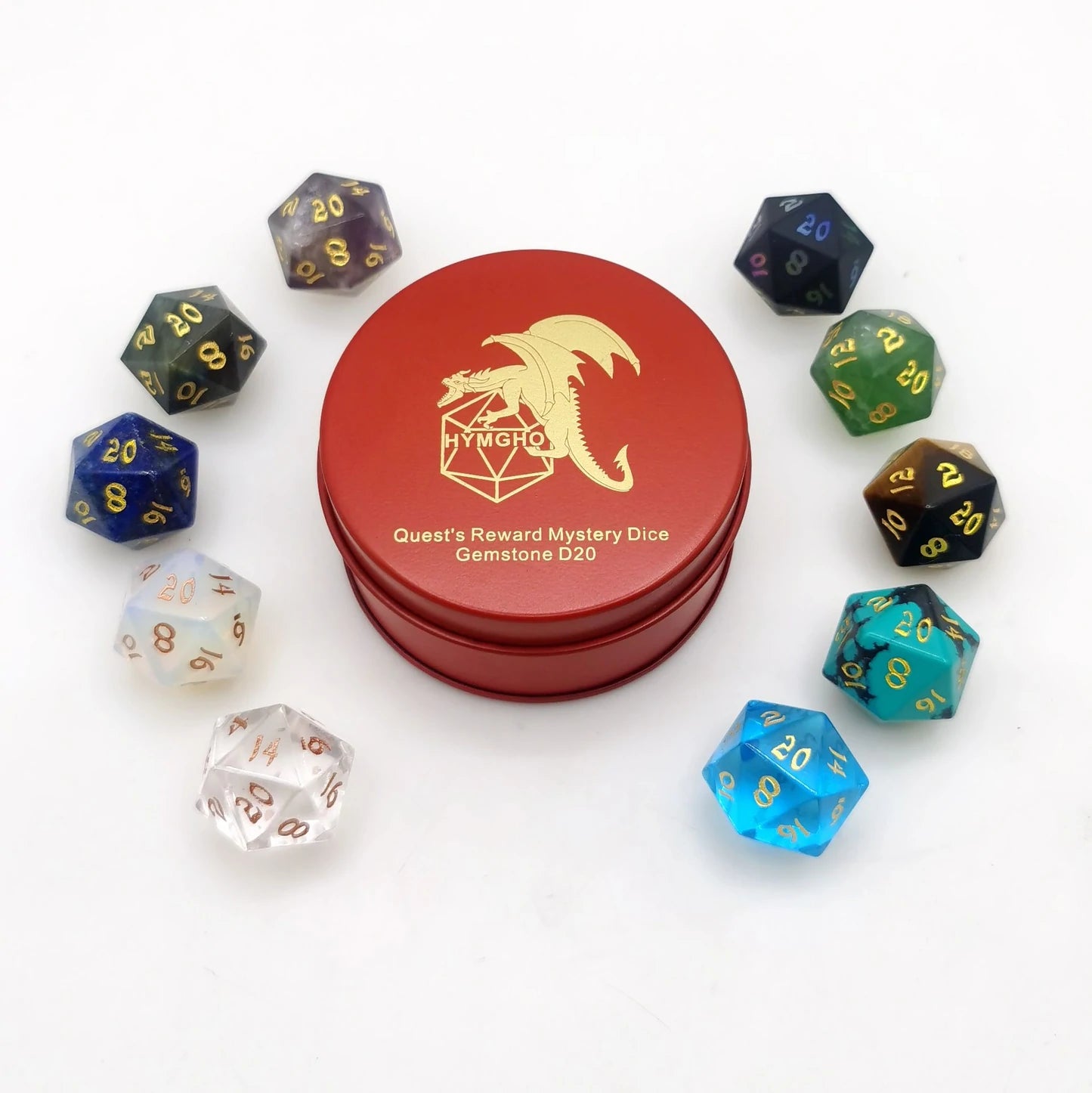 Mystery Dice: Gemstone D20 | Game Grid - Logan