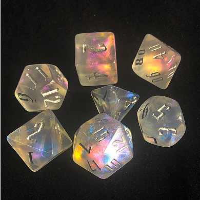 Ice Fae RPG Dice Set | Game Grid - Logan