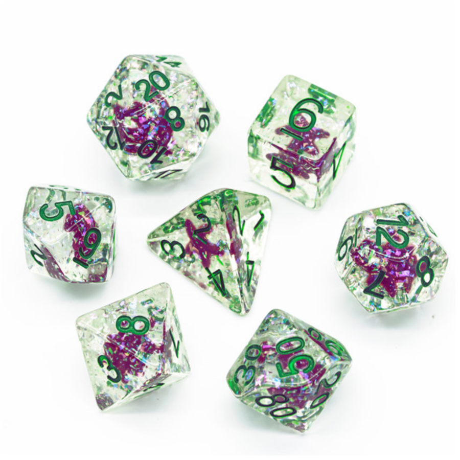 Ocean Sparkle Starfish RPG Dice Set | Game Grid - Logan