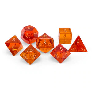 Gemstone Dice: Tangerine Zircon | Game Grid - Logan