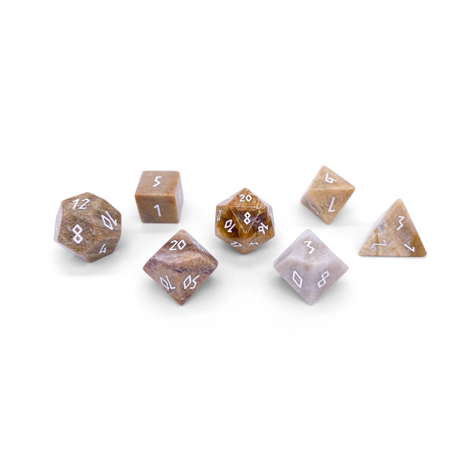 Gemstone Dice: Coral Fossil | Game Grid - Logan