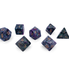 Gemstone Dice: Ruby Zoisite | Game Grid - Logan