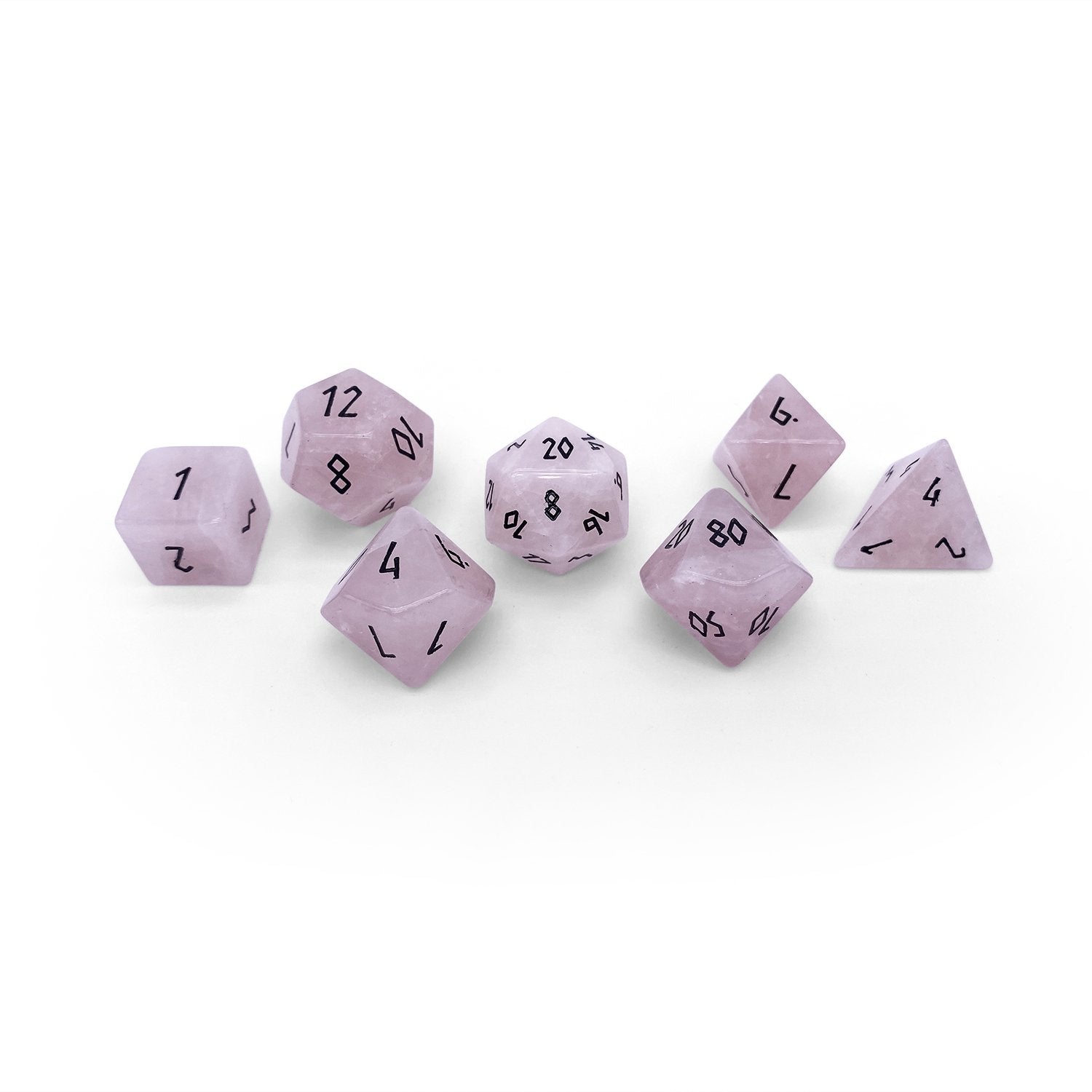 Gemstone Dice: Rose Quartz | Game Grid - Logan