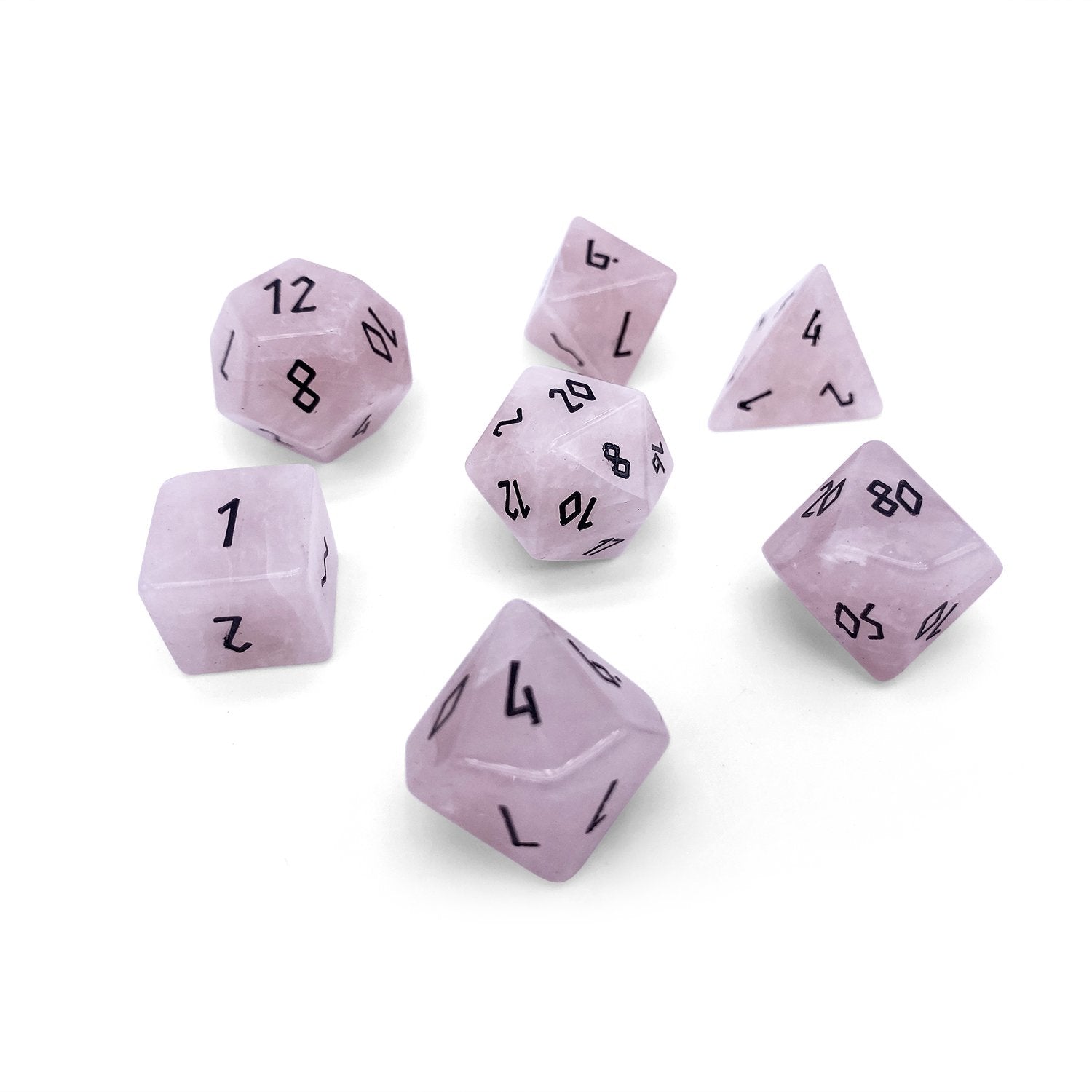 Gemstone Dice: Rose Quartz | Game Grid - Logan
