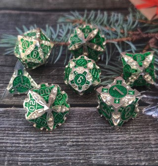 ELVISH ROYAL ARROW RPG METAL DICE SET | Game Grid - Logan