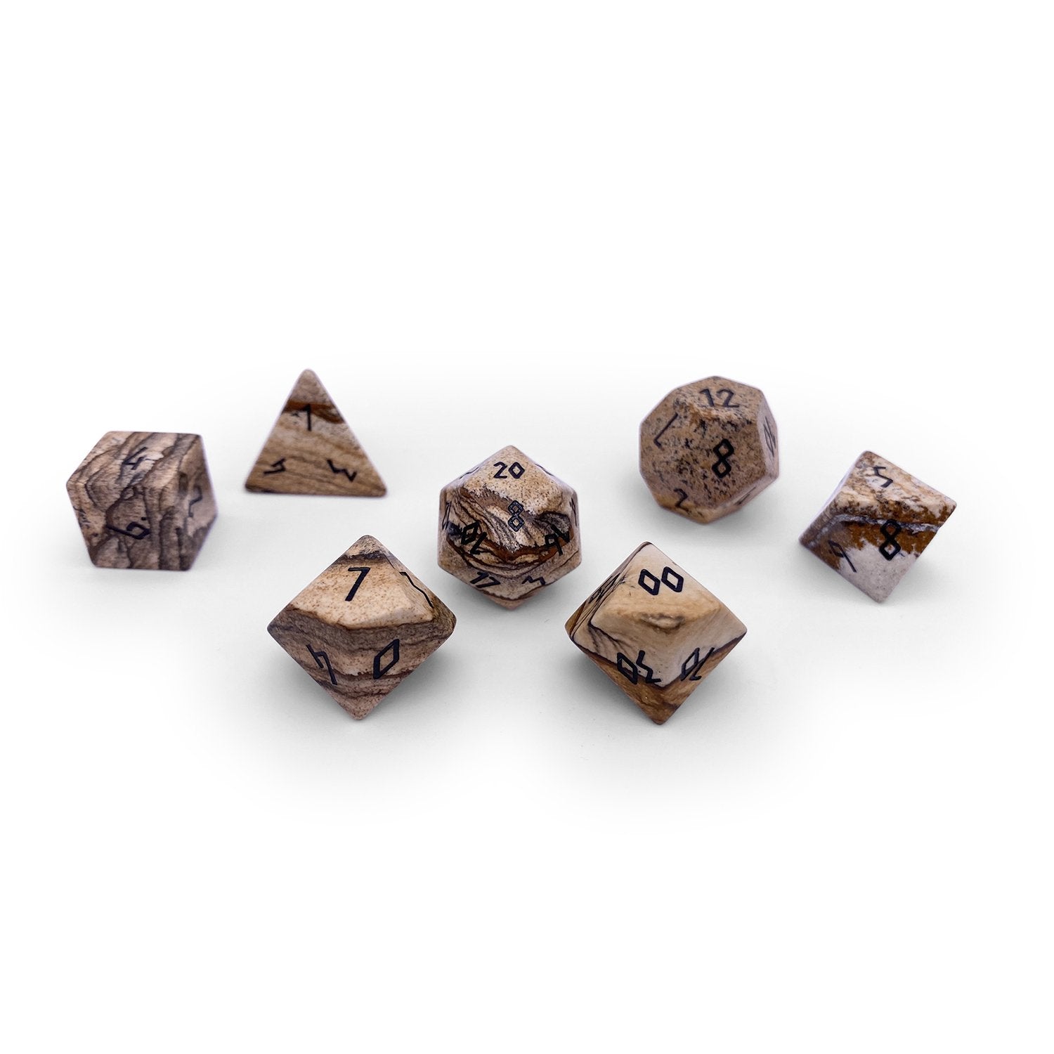 Gemstone Dice: Picture Jasper | Game Grid - Logan