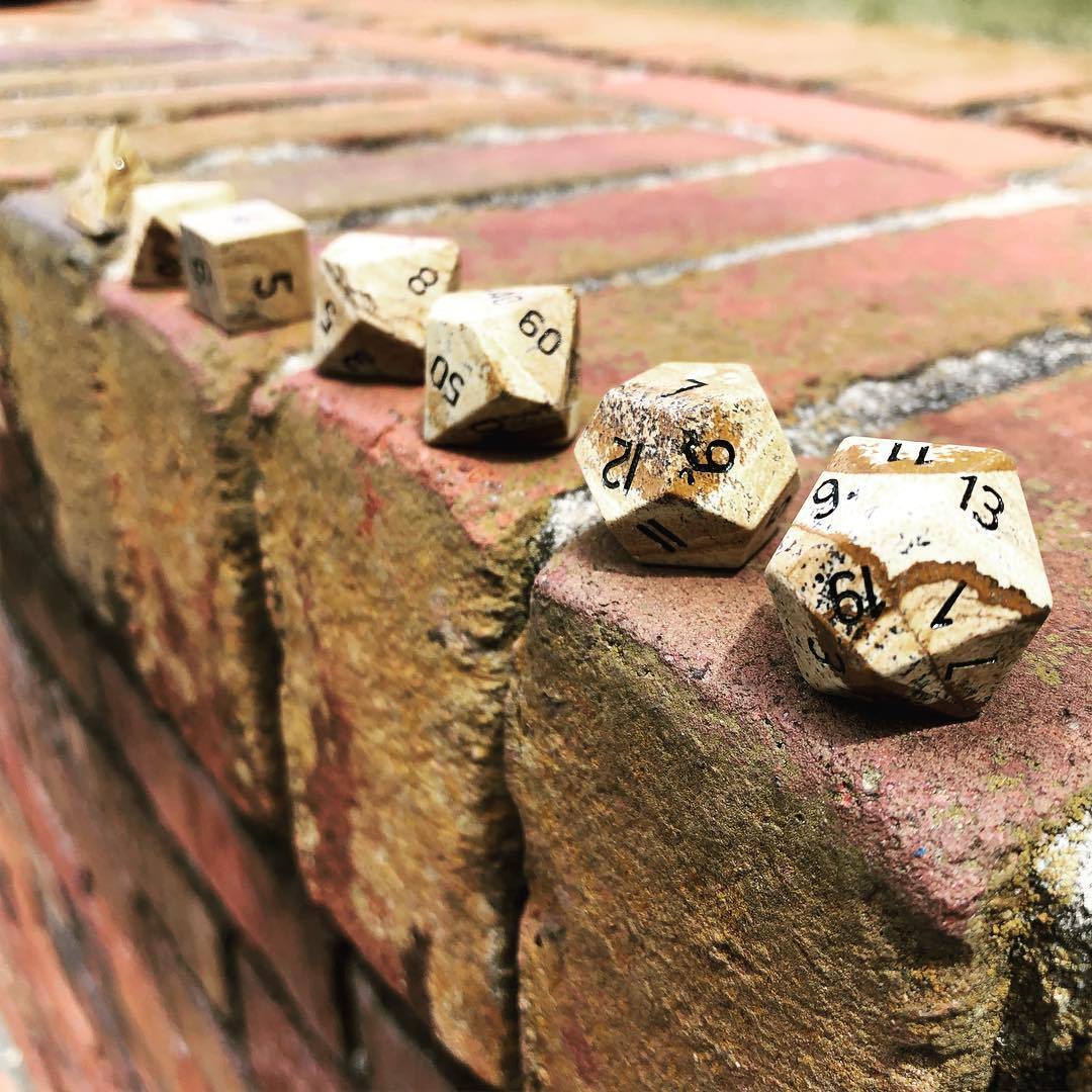 Gemstone Dice: Picture Jasper | Game Grid - Logan