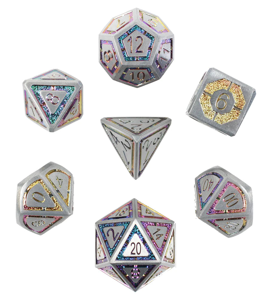 Potent Portent RPG Metal Dice Set | Game Grid - Logan