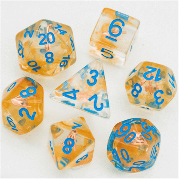 Ranger's Arrow Class RPG Dice Set | Game Grid - Logan