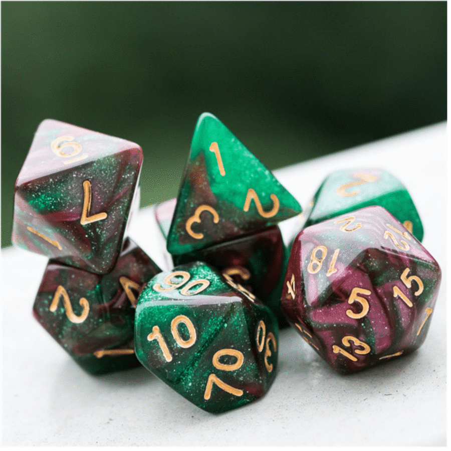 Rose Garden RPG Dice Set | Game Grid - Logan