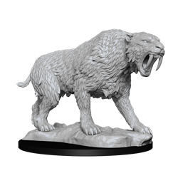 Pathfinder Mini (W14): Sabre-Toothed Tiger | Game Grid - Logan