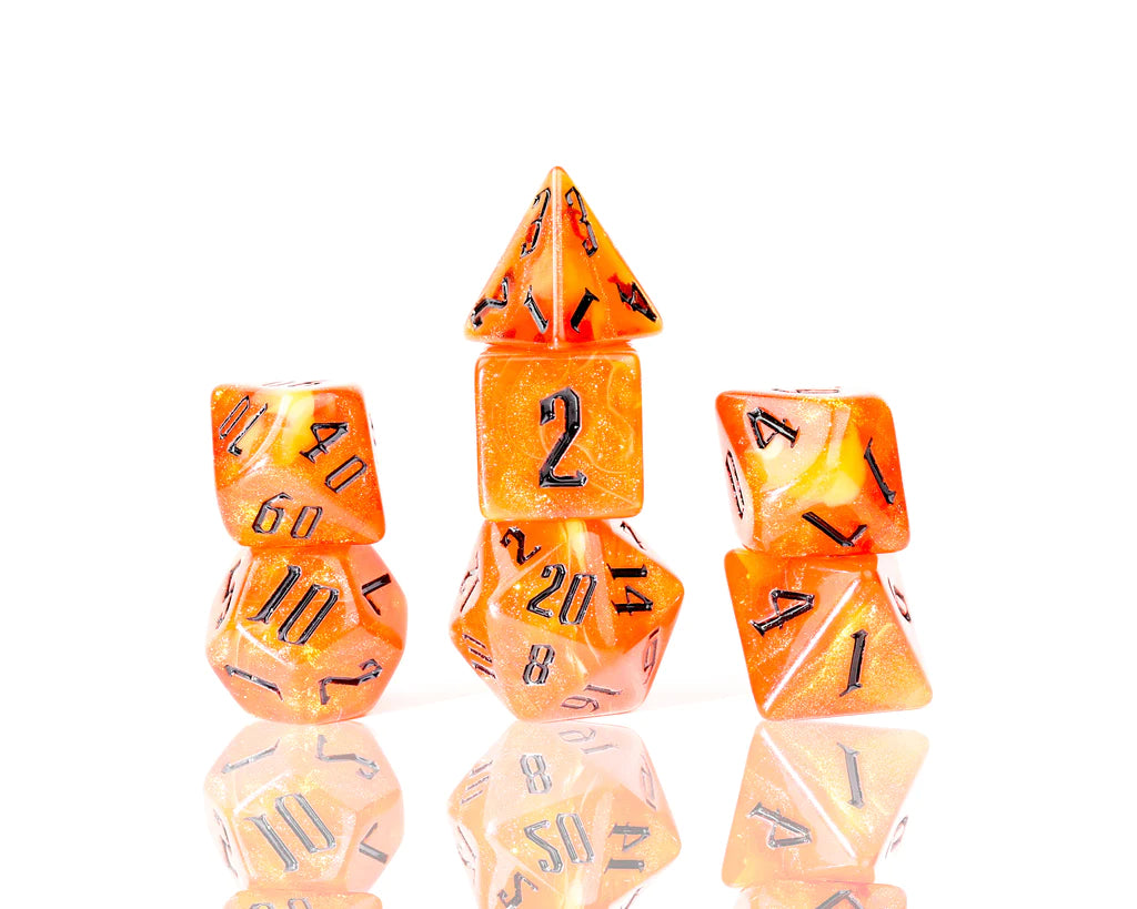 Sirius Dice RPG Set: Fire Nebula | Game Grid - Logan