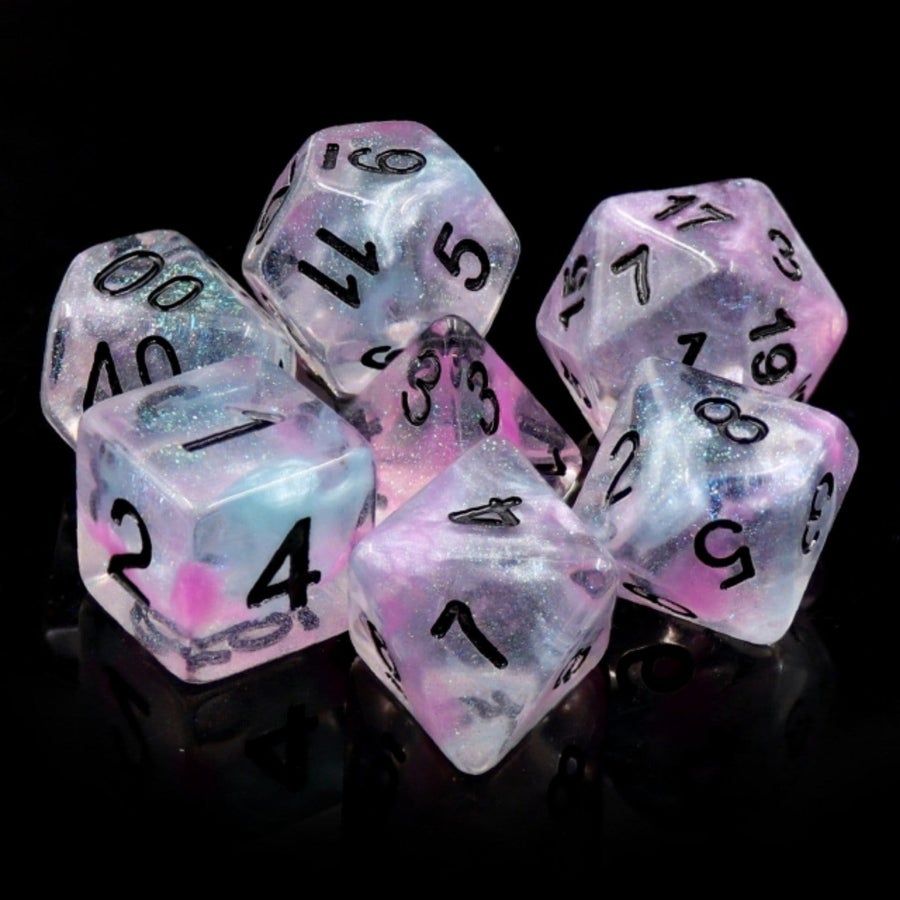 Ro Chrome RPG Dice Set | Game Grid - Logan