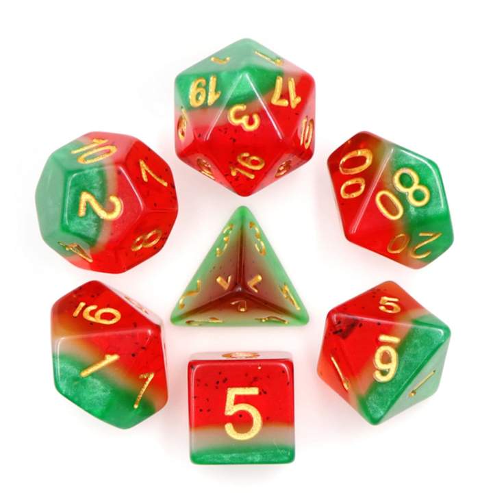 Watermelon RPG Dice Set | Game Grid - Logan
