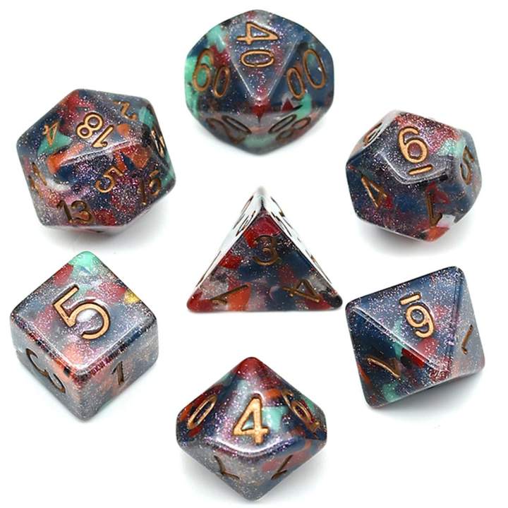 Regenerate with Copper RPG Dice Set | Game Grid - Logan