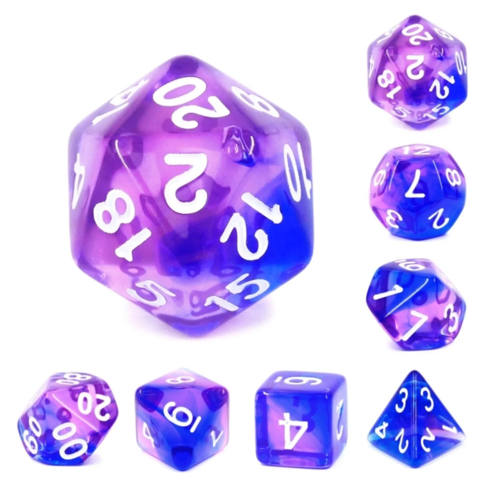 Indigo Sea RPG Dice Set | Game Grid - Logan