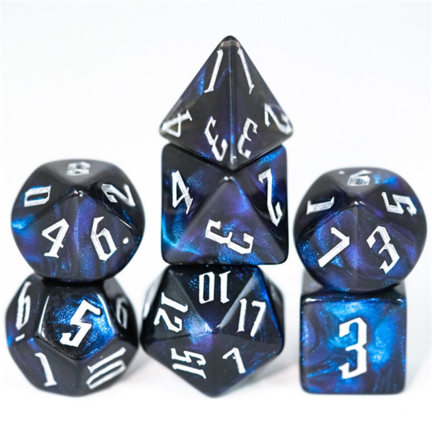 Magician's Dark Knight RPG Dice Set | Game Grid - Logan