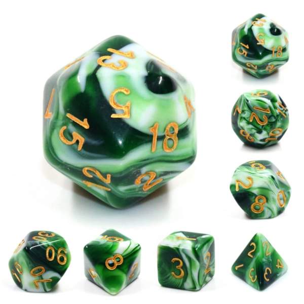 Jadeite RPG Dice Set | Game Grid - Logan