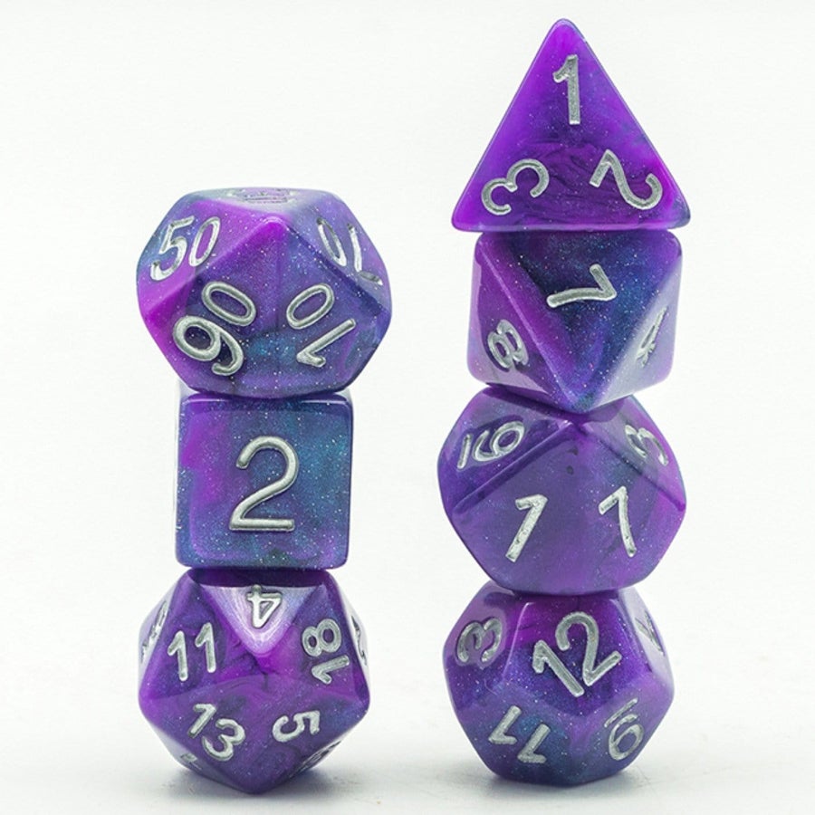 Elliptical Galaxies RPG Dice Set | Game Grid - Logan
