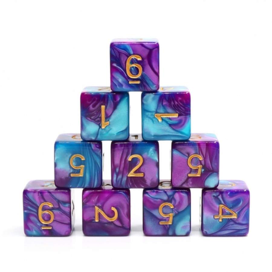 Mermaid Beach - 12 piece D6's | Game Grid - Logan