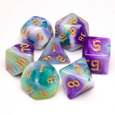 Siberian Iris RPG Dice Set | Game Grid - Logan