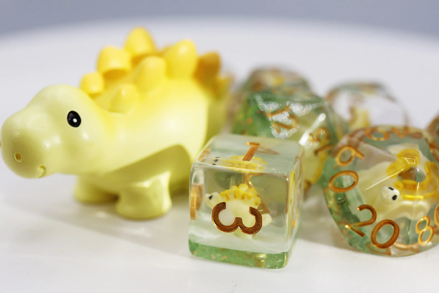 Stegosaurus RPG Dice Set | Game Grid - Logan