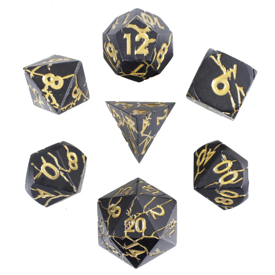 Storm Wracked RPG Metal Dice Set | Game Grid - Logan
