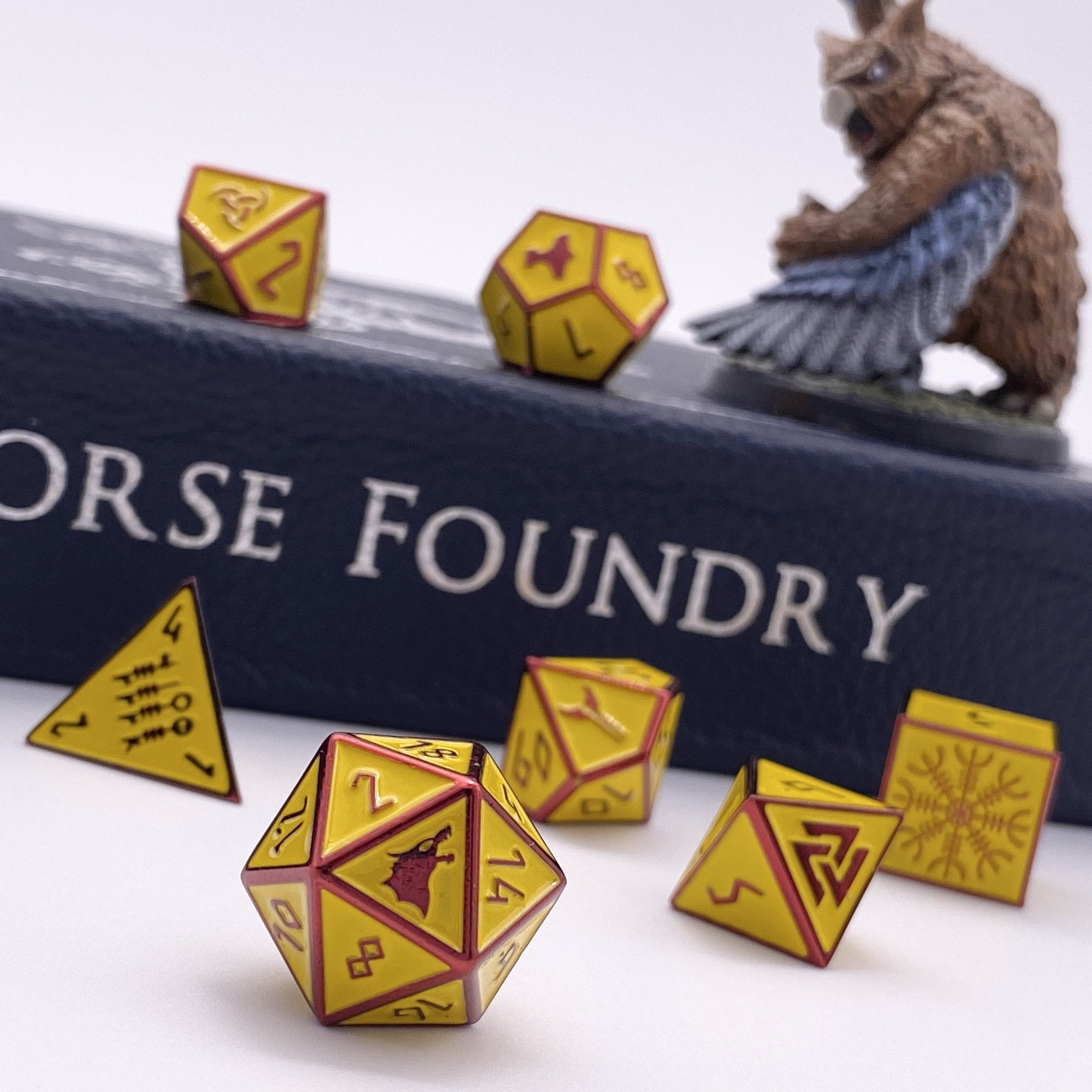 Norse Foundry Metal Dice Sunburst | Game Grid - Logan