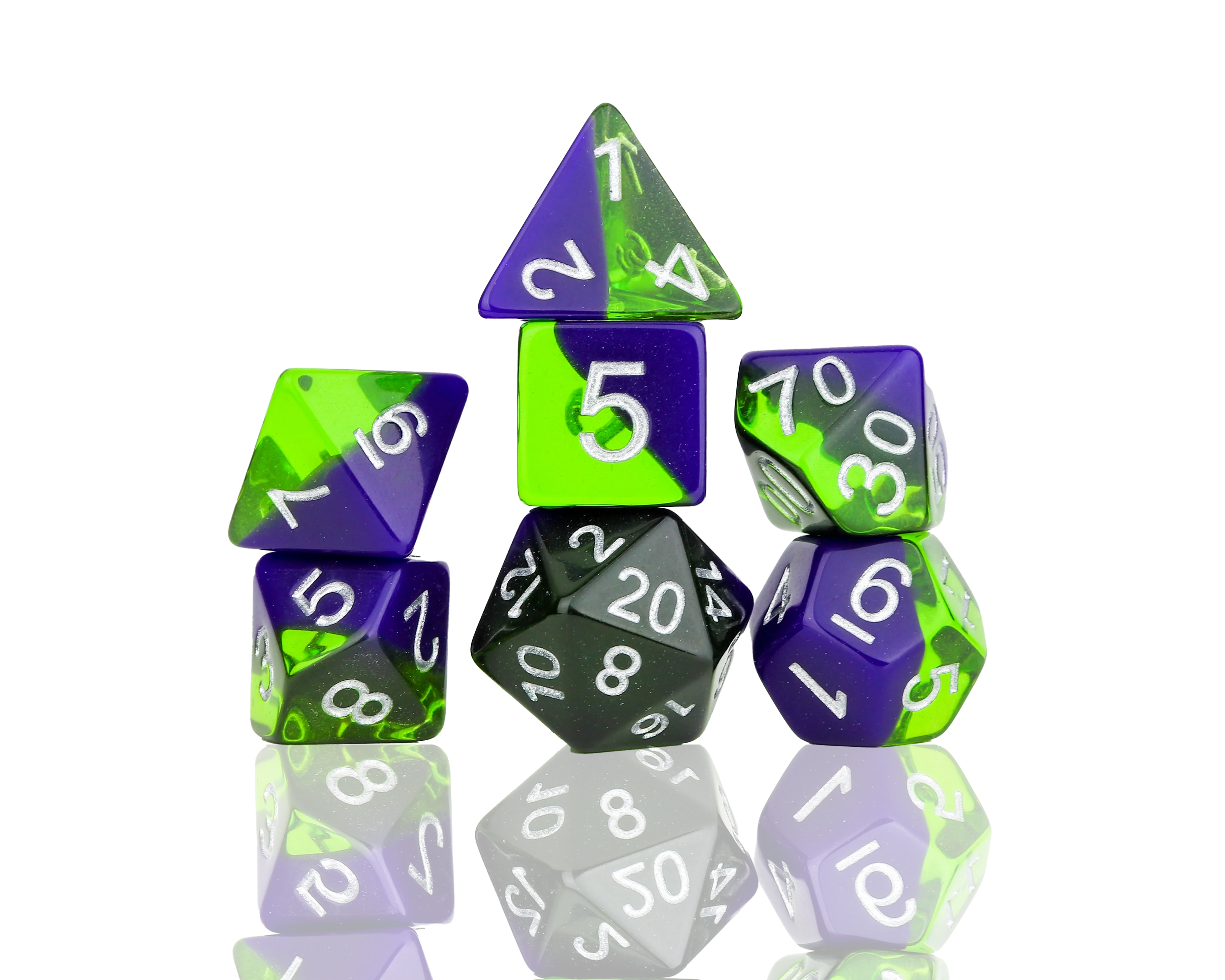 Sirius Dice: Sea Glass RPG Set | Game Grid - Logan