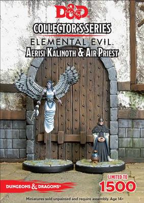 D&D Collector's Series - Aerisi Kalinoth & Air Priest Minis | Game Grid - Logan