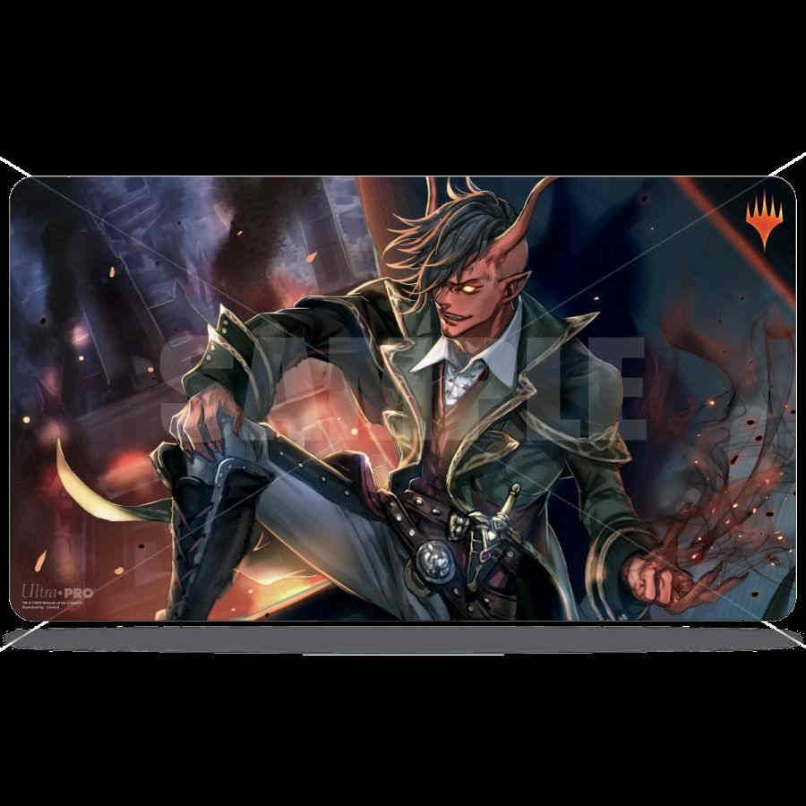 MTG War of the Spark Playmat - Alternate Art Tibalt | Game Grid - Logan