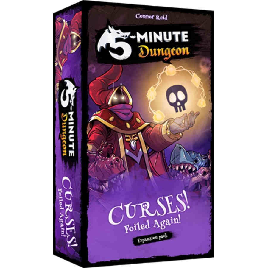 5 Minute Dungeon: Curses! Foiled Again! Expansion | Game Grid - Logan