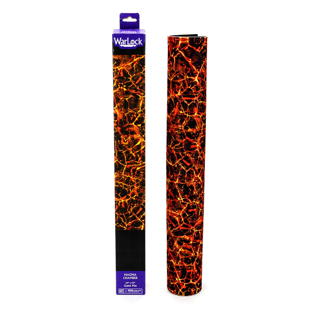 Warlock Tiles - Playmat: Magma Chamber | Game Grid - Logan