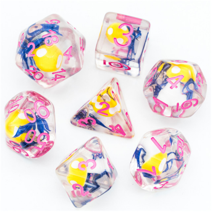 Fairytale Mushrooms RPG Dice Set | Game Grid - Logan