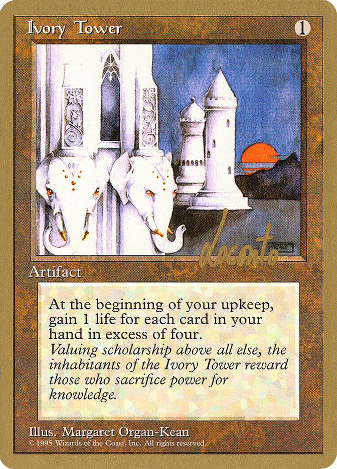 Ivory Tower (Michael Loconto) [Pro Tour Collector Set] | Game Grid - Logan