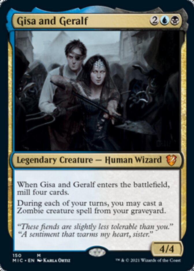 Gisa and Geralf [Innistrad: Midnight Hunt Commander] | Game Grid - Logan