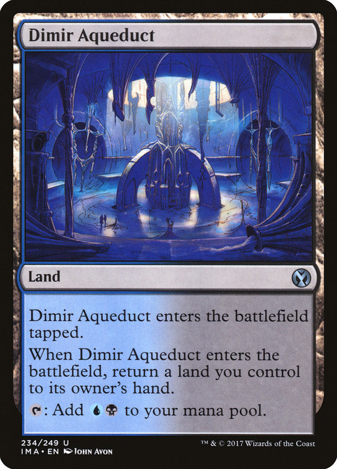 Dimir Aqueduct [Iconic Masters] | Game Grid - Logan