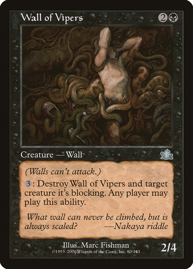 Wall of Vipers [Prophecy] | Game Grid - Logan