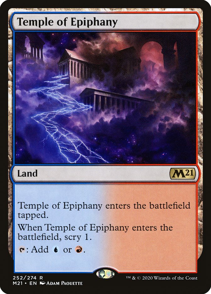 Temple of Epiphany [Core Set 2021] | Game Grid - Logan