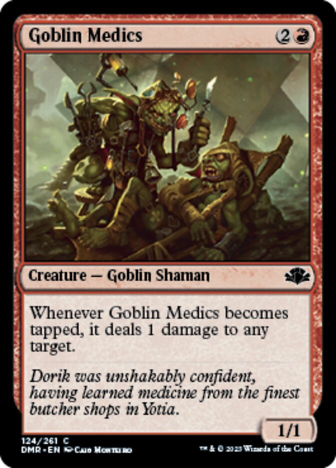 Goblin Medics [Dominaria Remastered] | Game Grid - Logan