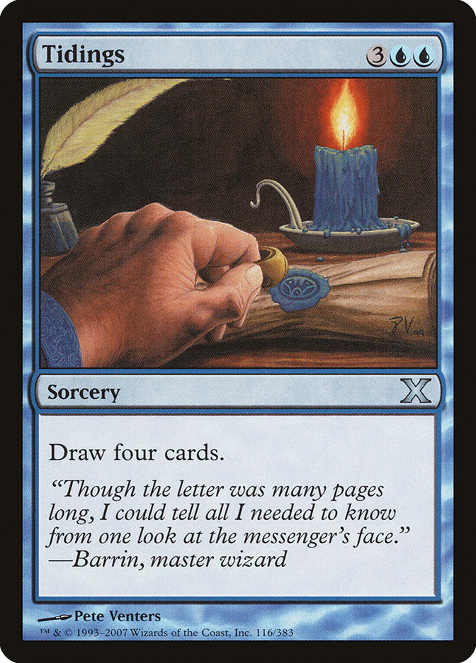 Tidings [Tenth Edition] | Game Grid - Logan