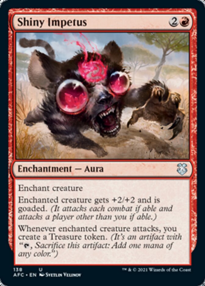 Shiny Impetus [Dungeons & Dragons: Adventures in the Forgotten Realms Commander] | Game Grid - Logan