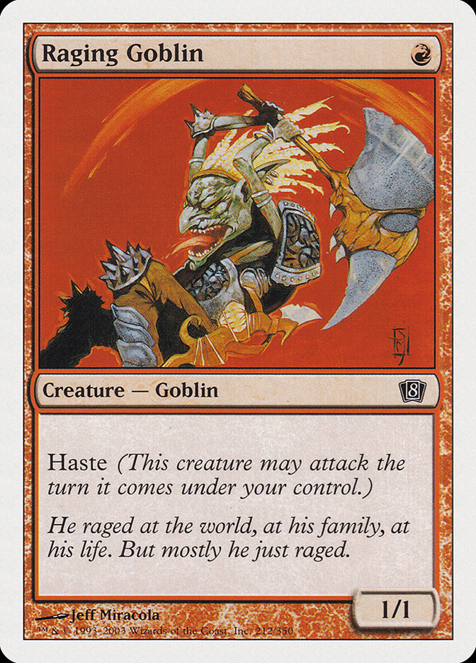 Raging Goblin [Eighth Edition] | Game Grid - Logan