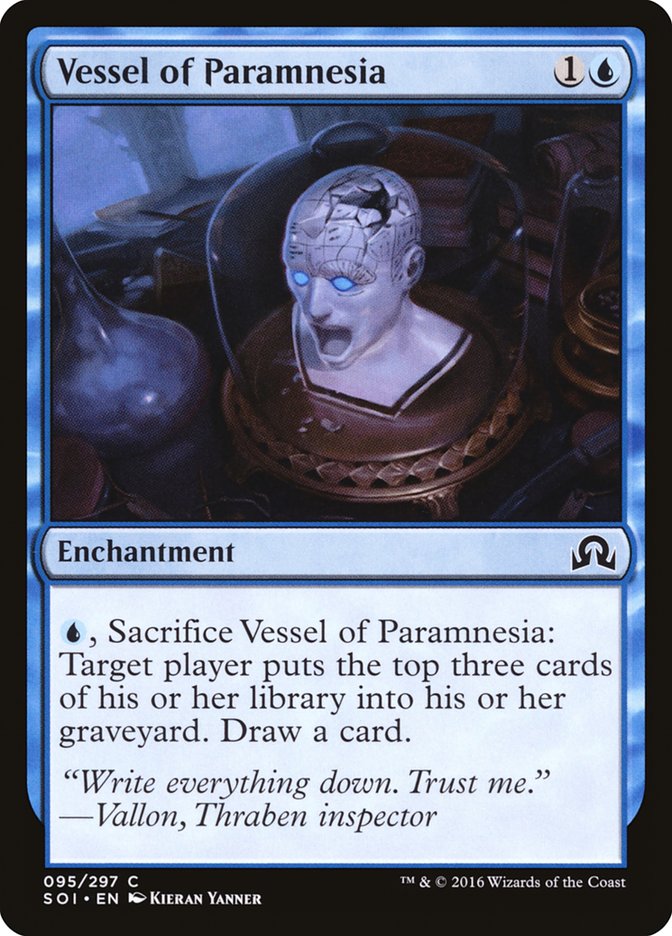 Vessel of Paramnesia [Shadows over Innistrad] | Game Grid - Logan